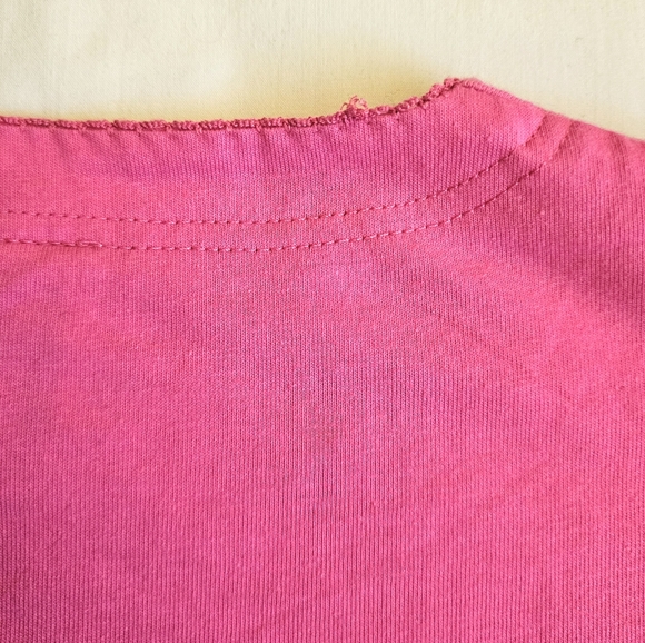 Lilly Pulitzer Vintage pink butterfly embroidered short sleeved top - Picture 7 of 7